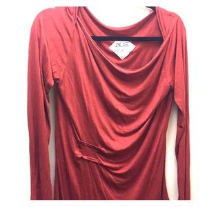 Handmade in Minneapolis! Ruched side blouse